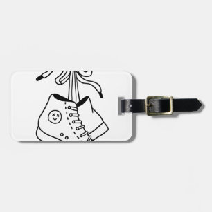 NIRVANA CONVERSE, CONVERSE, SNEAKERS, CUTE DESIGN LUGGAGE TAG