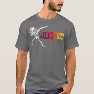 nirvana dabbing skeleton T-Shirt
