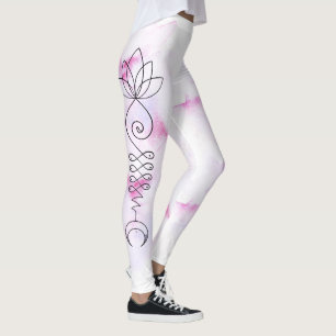 *~* Nirvana Moon Lotus Path To Enlightenment Leggings