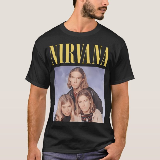 Nirvanson Funny Incorrect Parody Meme T-Shirt (Front)