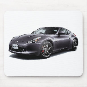 Nis 370Z coupe cracked Mouse Mat