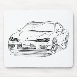 Nis Silvia S15 1999 Mouse Mat