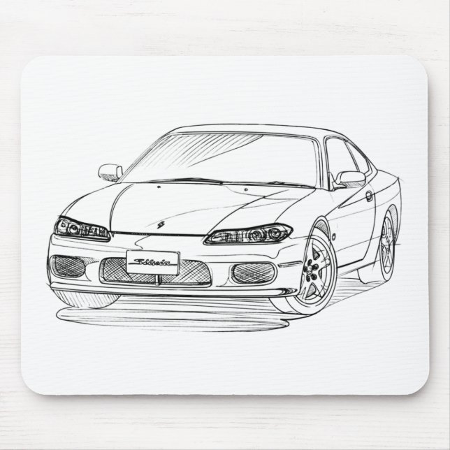 Nis Silvia S15 1999 Mouse Mat (Front)