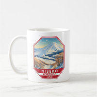 Niseko Hokkaido Japan Winter Travel Art Vintage