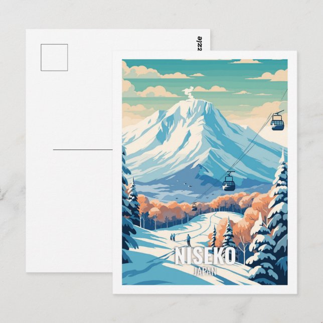 Niseko Japan Famous Travel Places Postcard (Front/Back)
