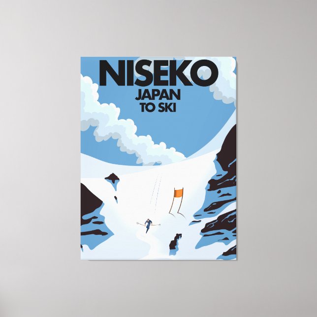 Niseko Japan ski print (Front)