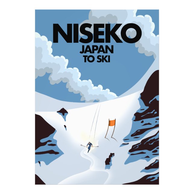 Niseko Japan ski print (Front)