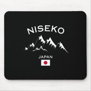 Niseko Japan Ski Resort Hokkaido Japanese Mountain Mouse Mat