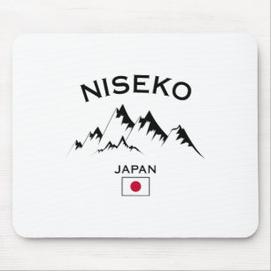 Niseko Japan Ski Resort Hokkaido Japanese Mountain Mouse Mat