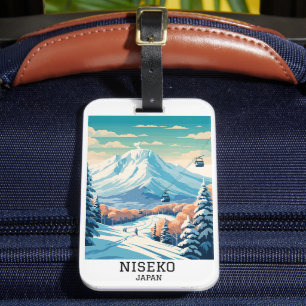 Niseko Japan Winter Travel  Luggage Tag