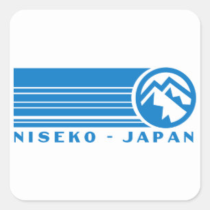 Niseko Ski Japan Square Sticker