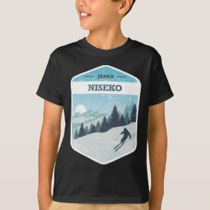 Niseko Ski Resort Japan Hokkaido Island Snowboardi T-Shirt