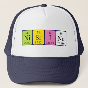 Nisrine periodic table name hat