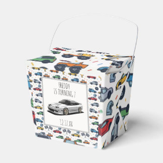 nissan 240sx JDM car hand drawn artwork Favour Box