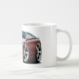 Nissan 300ZX Maroon Car Coffee Mug