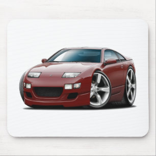 Nissan 300ZX Maroon Car Mouse Mat