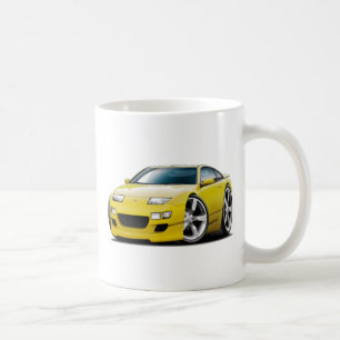 Nissan 300ZX Yellow Car Coffee Mug