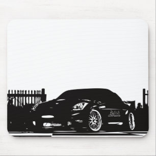 Nissan 350Z Black Mouse Pad