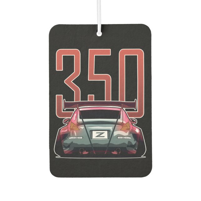 Nissan 350z z33 car air freshener (Front)