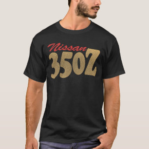 Nissan 35OZ Front and Back Sports Car girl T-Shirt