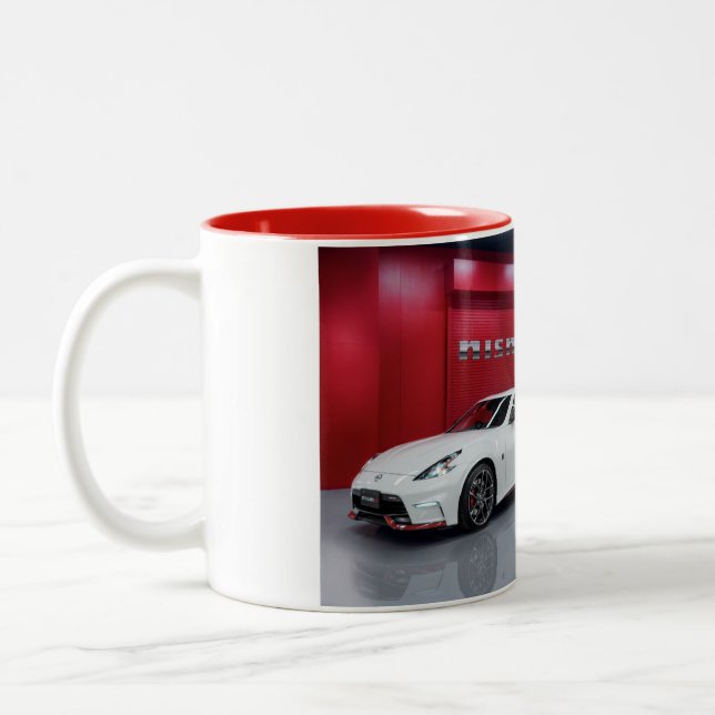 Nissan 370ZX Nismo Two-Tone Coffee Mug (Left)