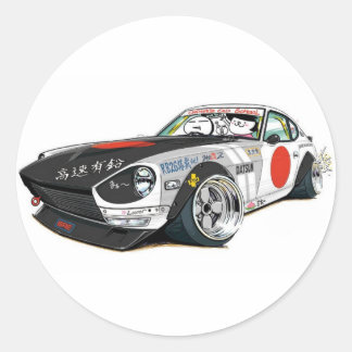 Nissan Datsun 240Z Classic Round Sticker