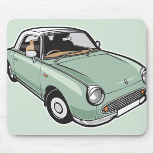 Nissan Figaro Emerald Green Mouse Mat