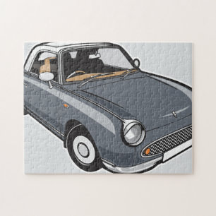 Nissan Figaro Lapiz Grey Jigsaw Puzzle