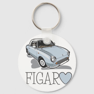 Nissan Figaro Pale Aqua Key Ring