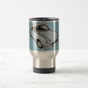 Nissan Figaro Pale Aqua Travel Mug