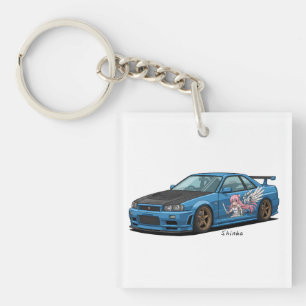 Nissan GT-R R34 Key Ring