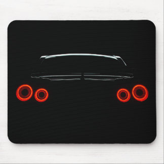 Nissan GT-R Rear Lights Mouse Mat