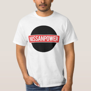 Nissan Power Logo White T Shirt