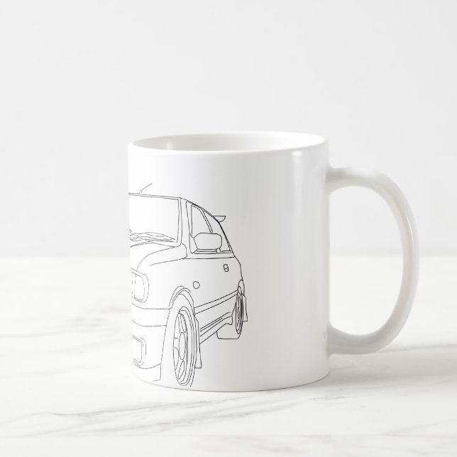 Nissan Pulsar GTiR Coffee Mug (Right)