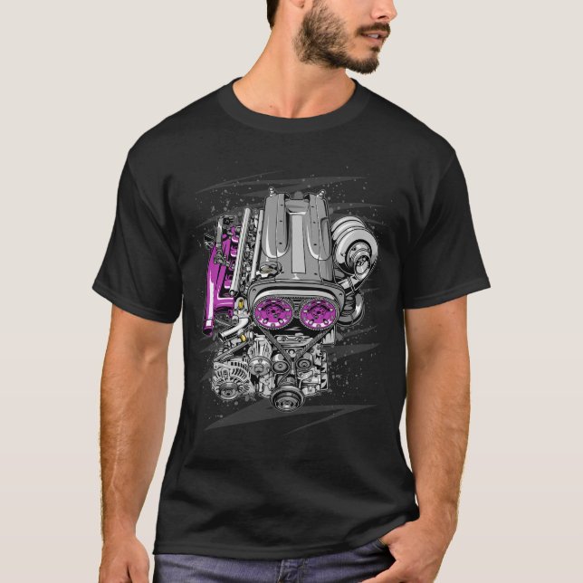 Nissan RB26 engine T-Shirt (Front)