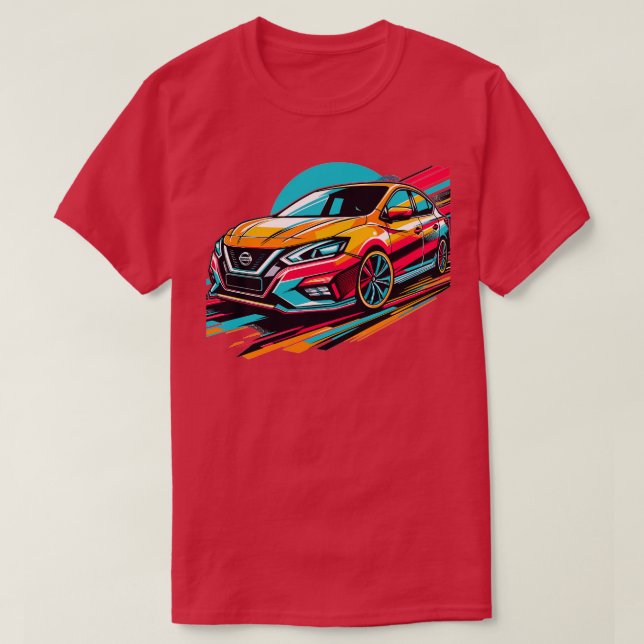 Nissan Sentra 5 T-Shirt (Design Front)