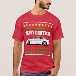 Nissan Silvia S13 Merry Driftmas T-Shirt