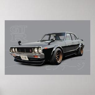 Nissan Skyline 2000GT-R Poster