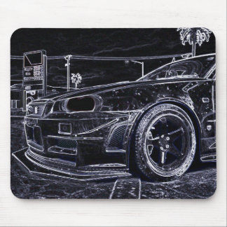 Nissan Skyline GT-R R34 Mouse Mat
