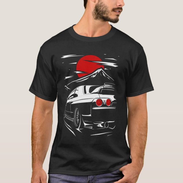 Nissan Skyline GTR 32  Haruna 845 T-Shirt (Front)