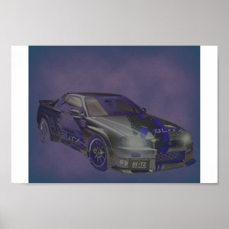 NISSAN SKYLINE POSTER