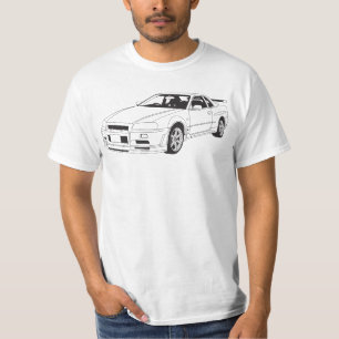 Nissan Skyline R34 GTR T-shirt