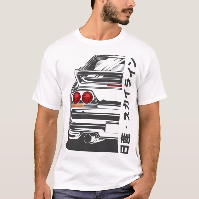 Nissan Skyline T-ShirtNissan Skyline GTR R33 T-Shirt (Front)