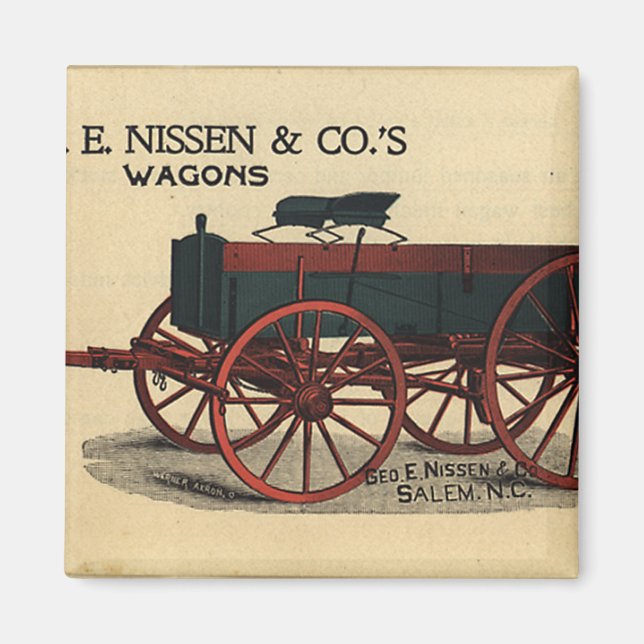 Nissen Wagon Magnet (Front)