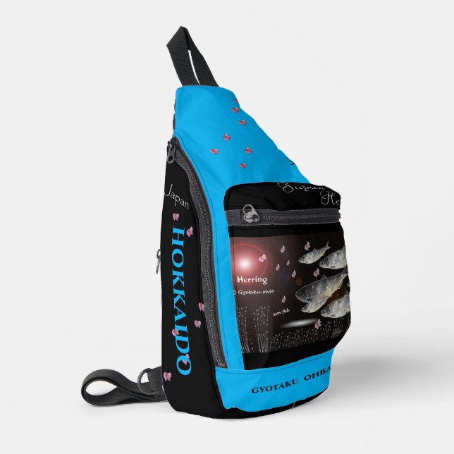 Nisshin Rebun Thank and pray for all life. Sling Bag (Left Corner)