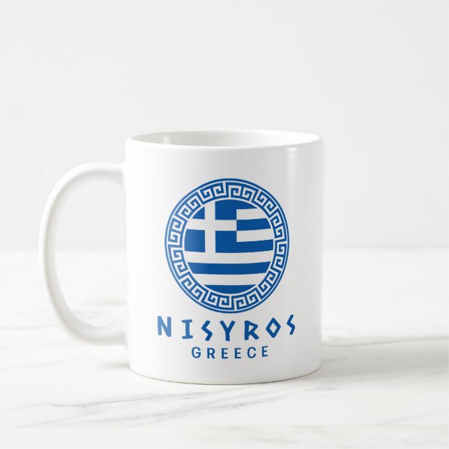 Nisyros, Greece Coffee Mug (Left)