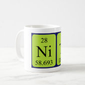 Nita periodic table name mug (Front Left)
