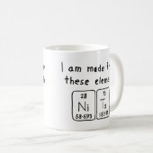 Nita periodic table name mug (Front Right)