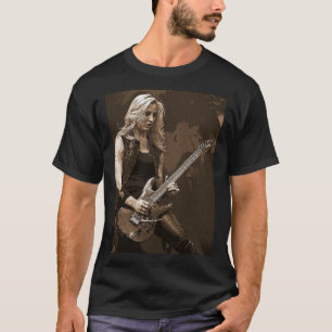 Nita Strauss Best Performs On Stage   T-Shirt