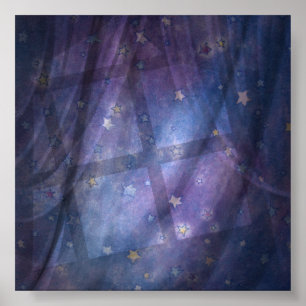 Nite Wizard Photography Backdrop Poster